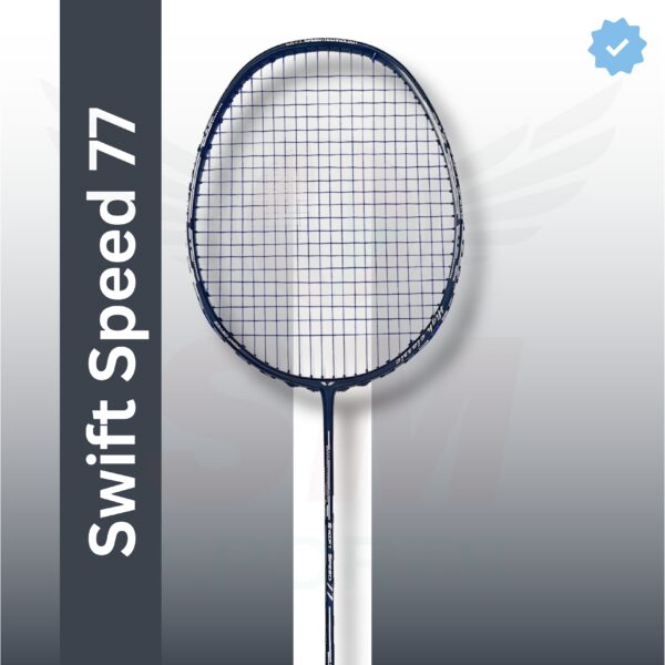 Aervo Swift Speed 77 (Unstrung) Dark Black Badminton Racquet