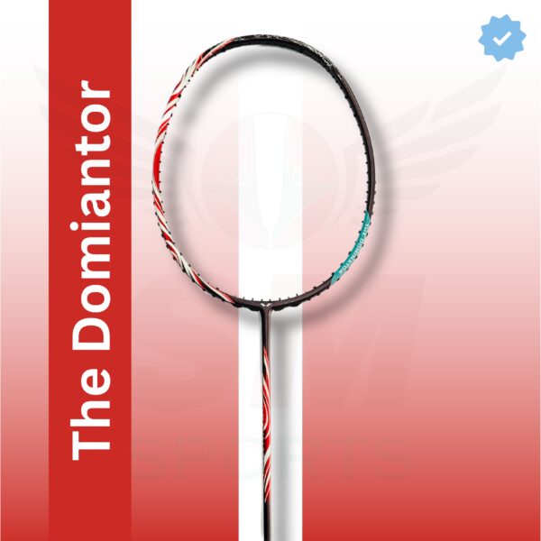 Aervo Dominator (Unstrung) Red Badminton Racquet