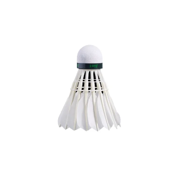 Babolat Hybrid Challenge Feather Badminton Shuttlecock (white) - Image 2