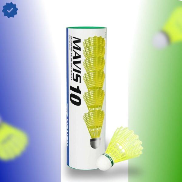 Yonex Mavis 10 Nylon Badminton Shuttlecock (Yellow)