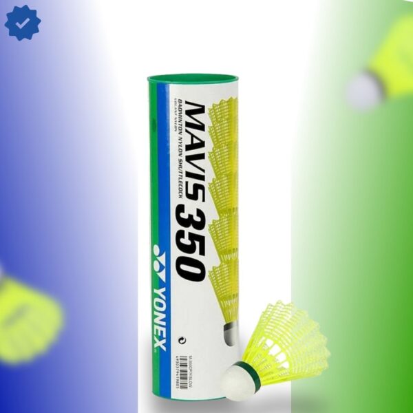 Yonex Mavis 350 Nylon Badminton Shuttlecock (Yellow)